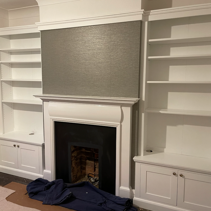 Fitted bookcases