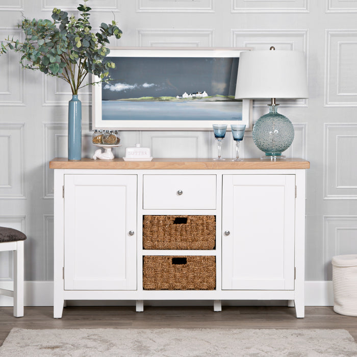 Cotswold living Sideboard with baskets