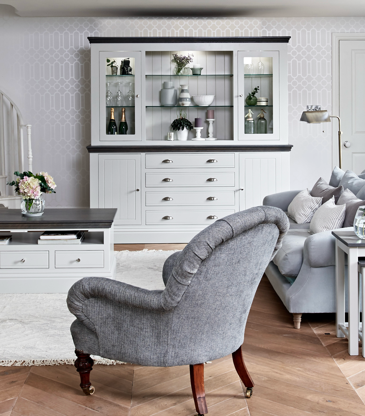 New England Painted Living/Dining