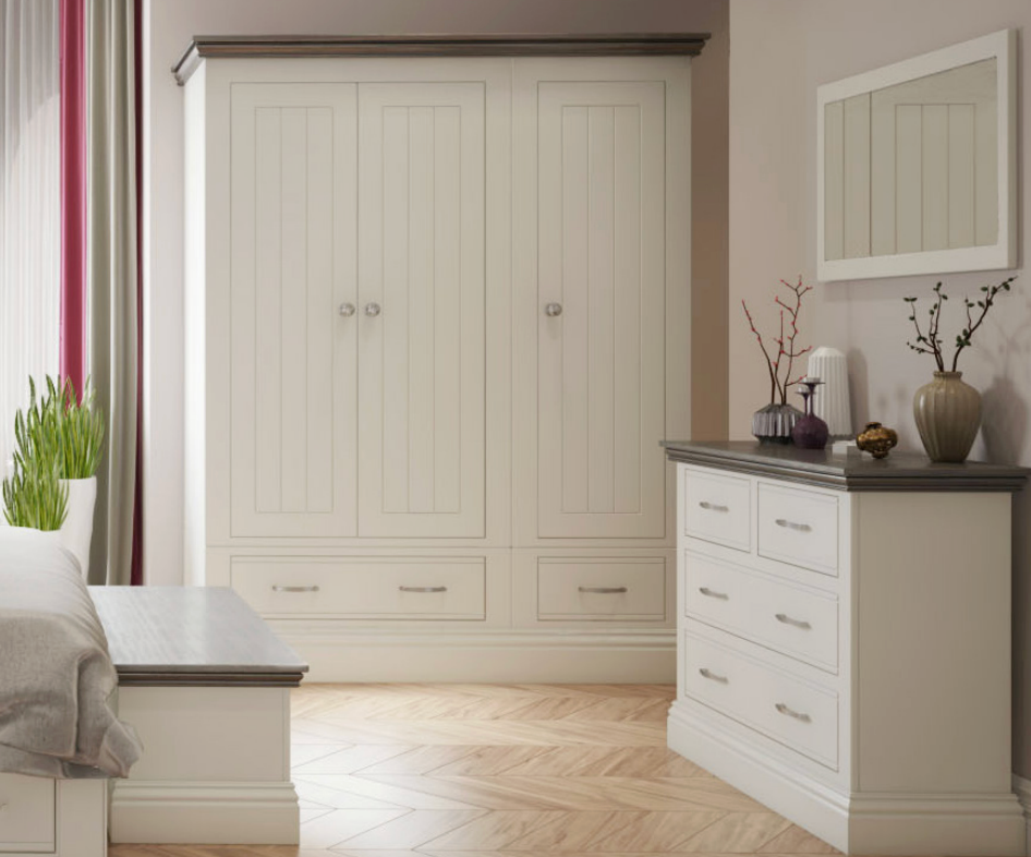 New England Painted Bedroom