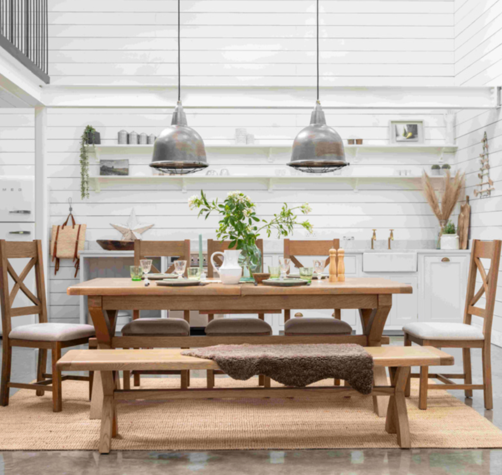 Tewkesbury Smoked Oak Living & Dining Collection