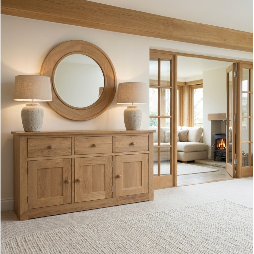 Torino Solid Oak Living collection