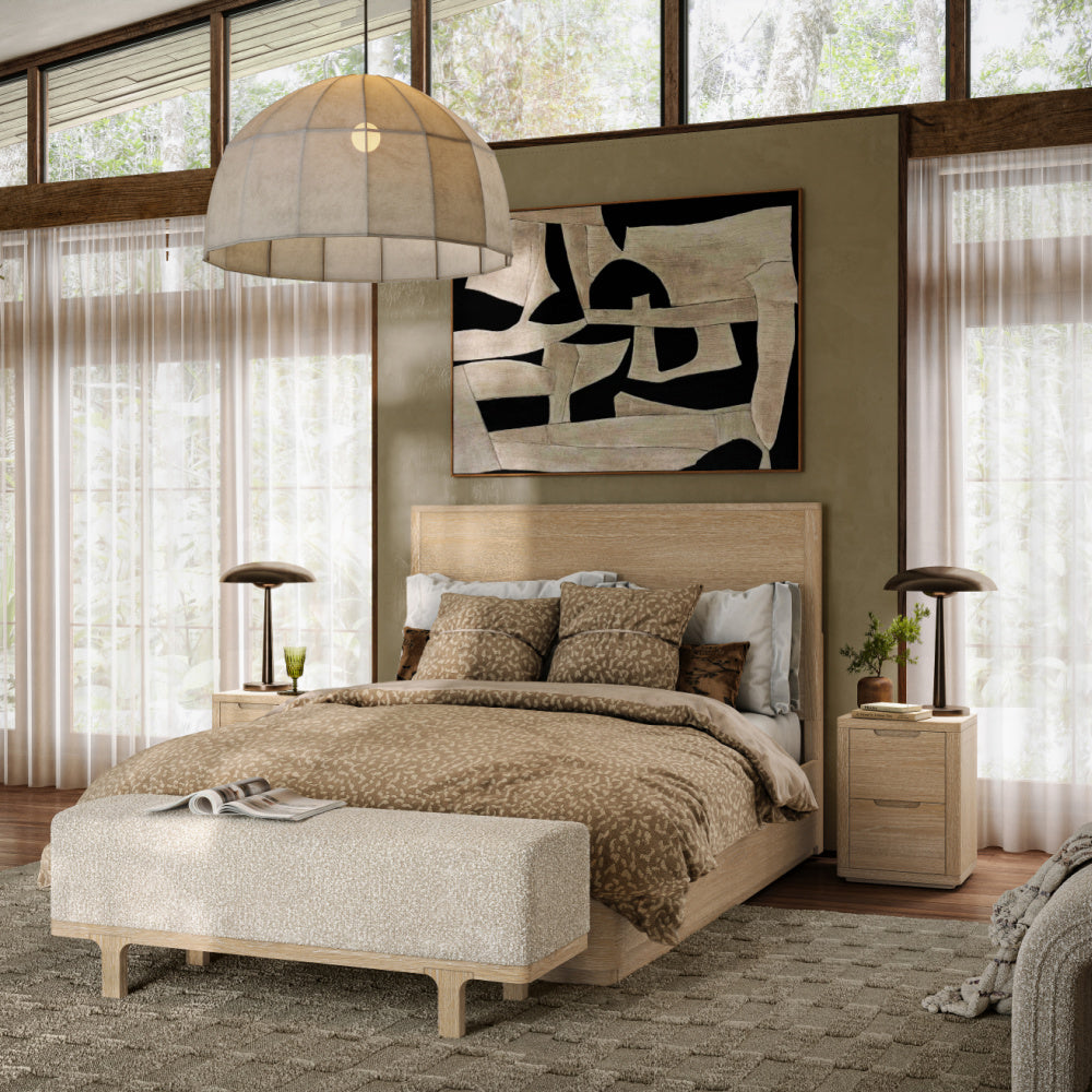 Portobello washed oak bedroom collection