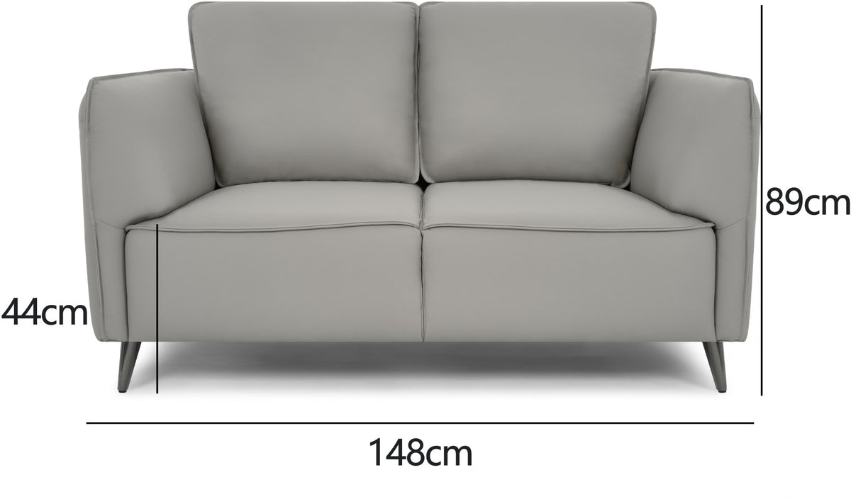 Atlas - 2 Seater Sofa in Light grey !! New In !!