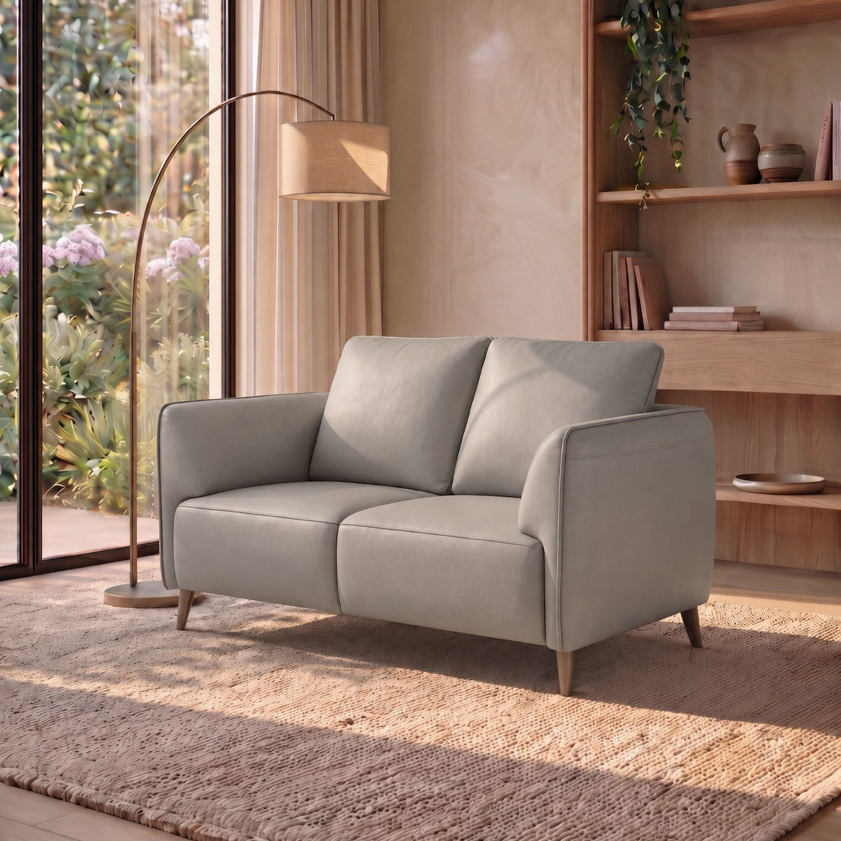 Atlas - 2 Seater Sofa in Light grey !! New In !!
