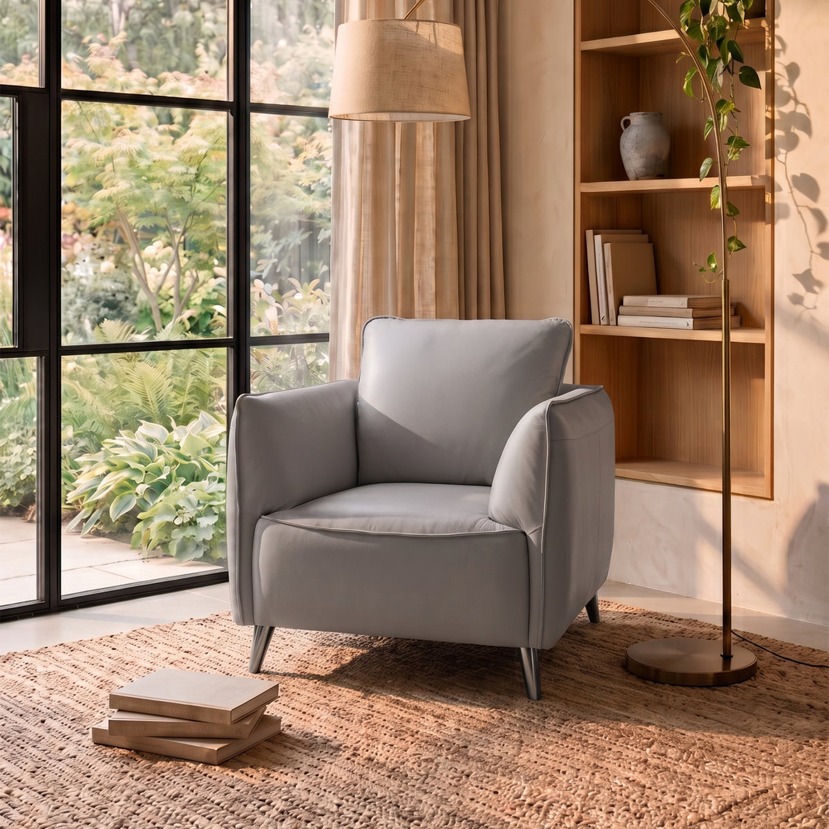 Atlas - Armchair in Light Grey !! New In !!