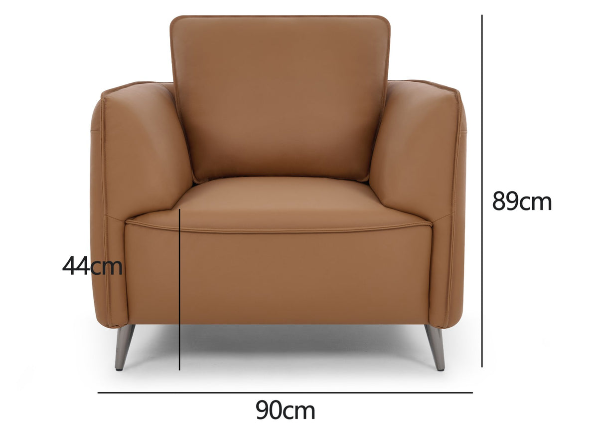 Atlas - Armchair in Tan !! New In !!