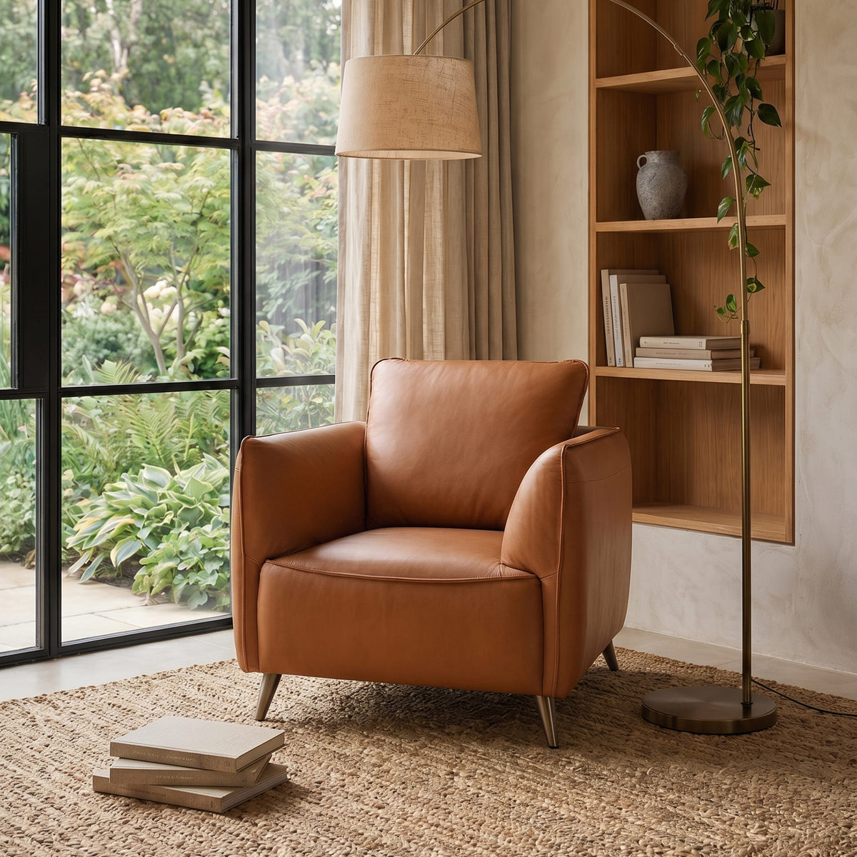 Atlas - Armchair in Tan !! New In !!