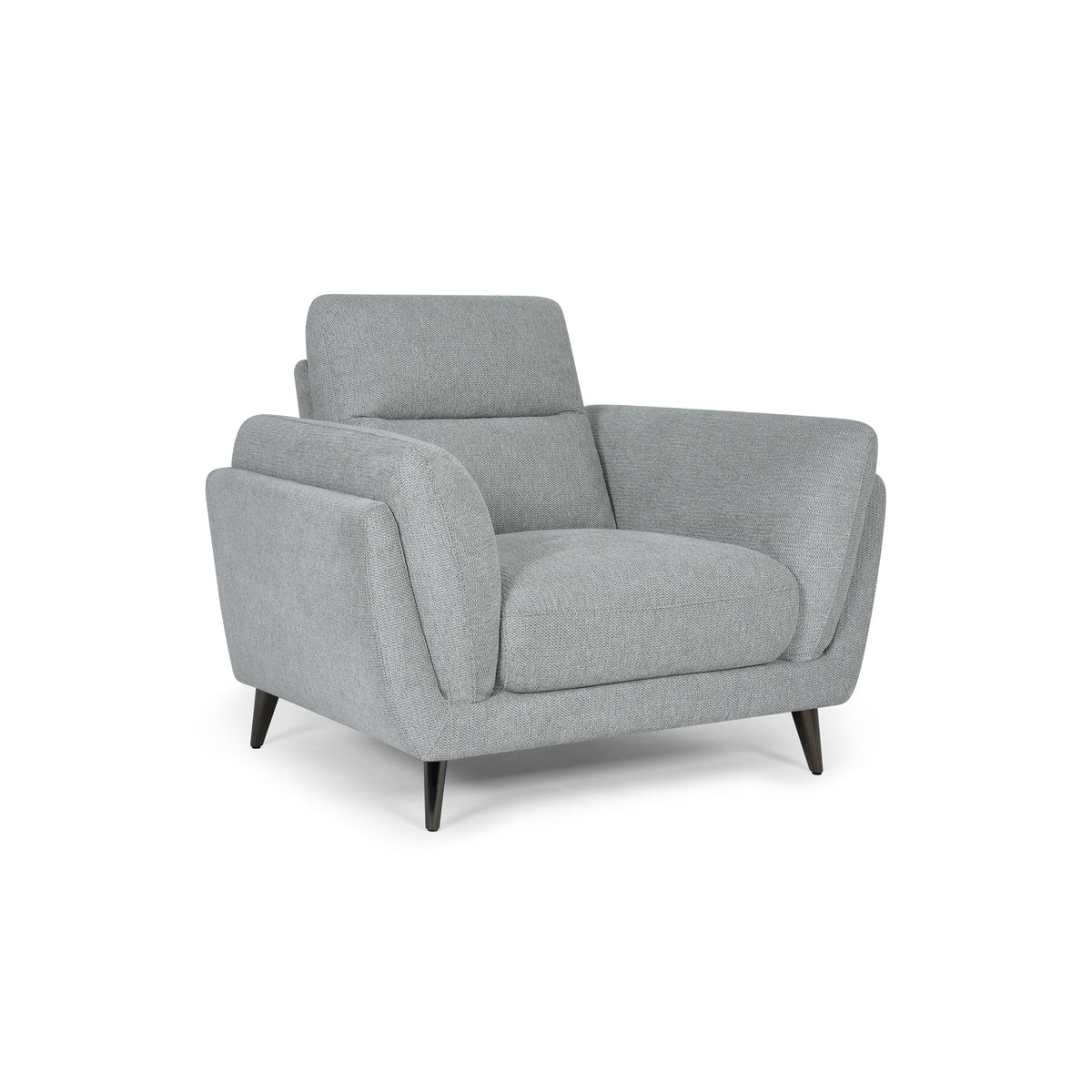 Mara - Armchair in Light Grey