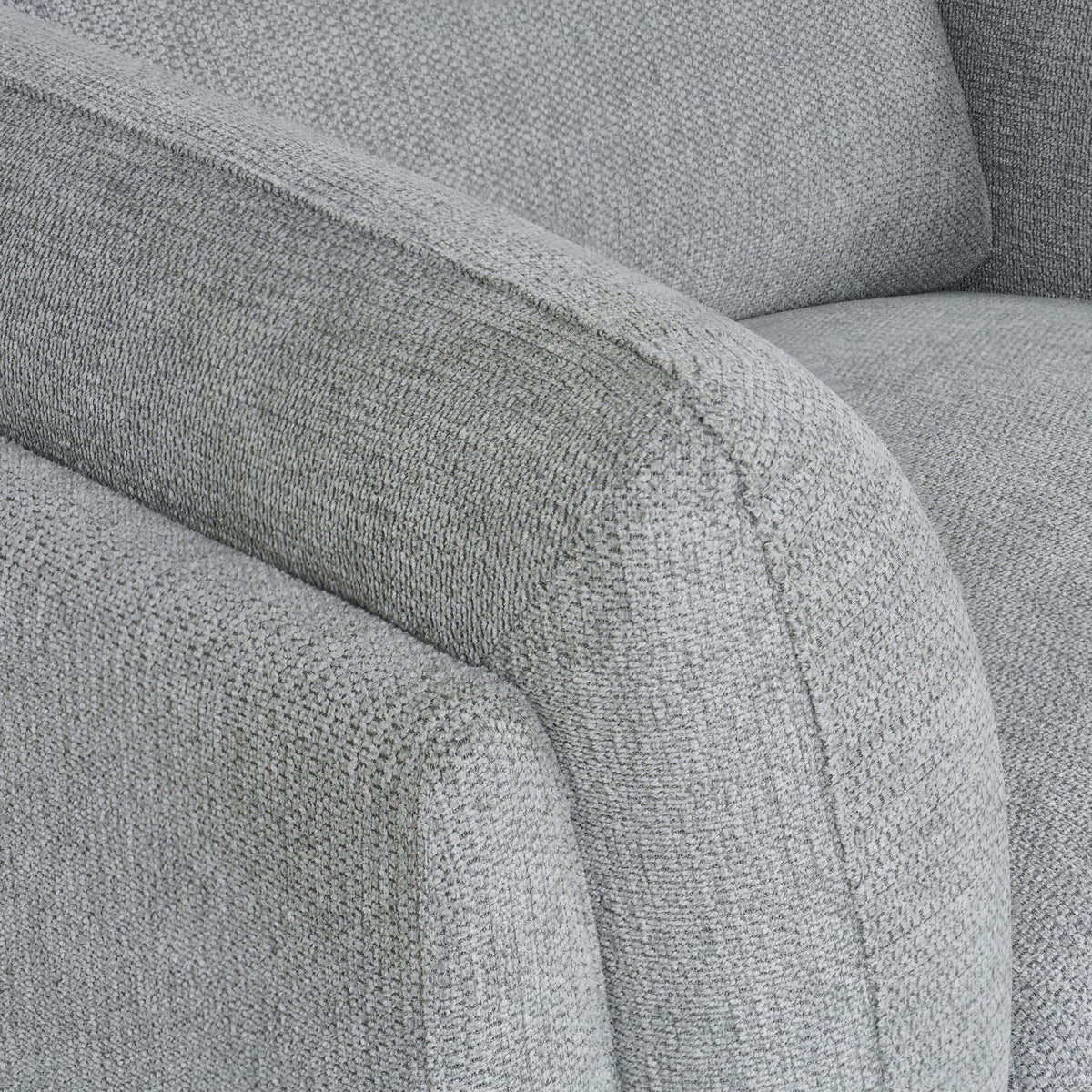 Mara - Armchair in Light Grey