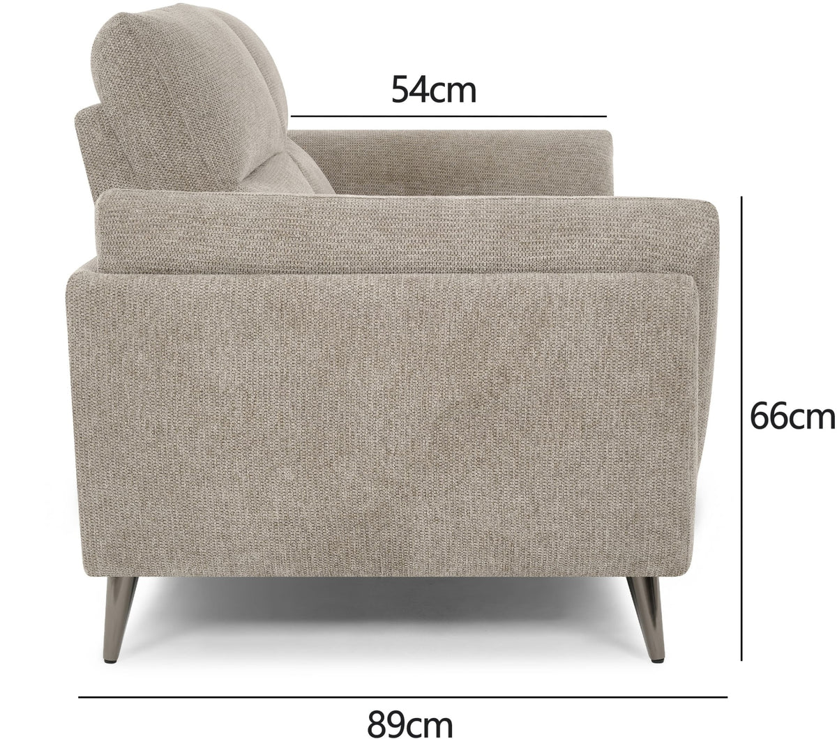 Mara - 2 Seater Sofa in Oatmeal