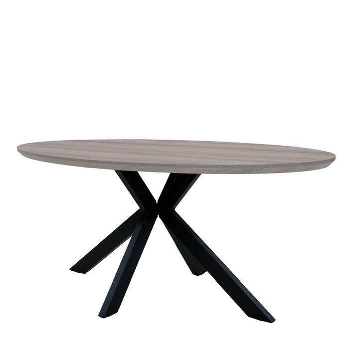 Manhattan 1800mm Oval Dining Table with Smart tops