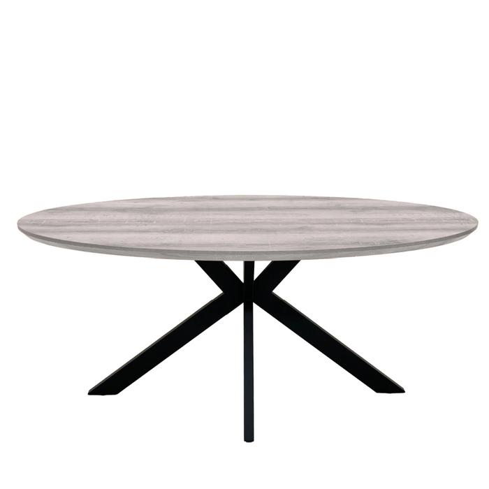 Manhattan 1800mm Oval Dining Table with Smart tops