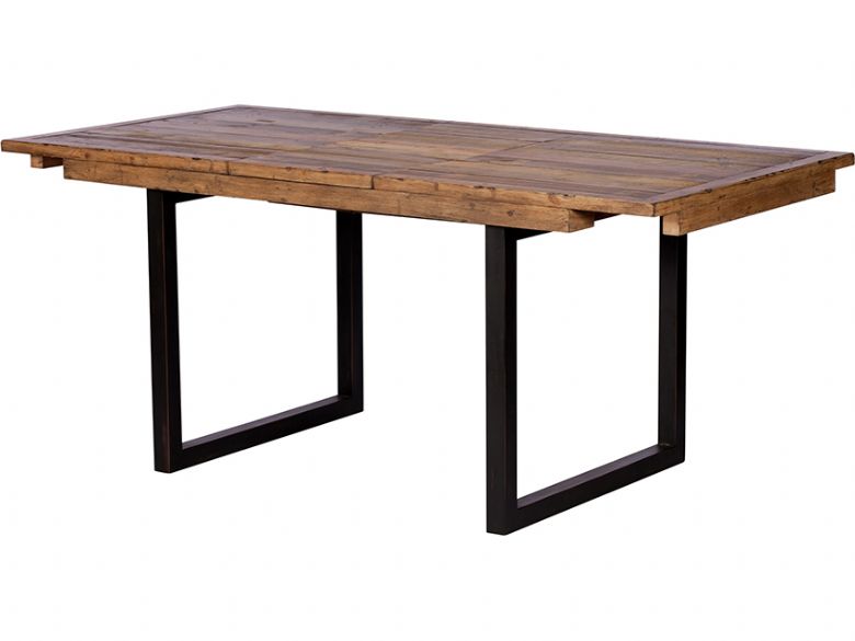 Halstein 140cm Reclaimed Extending Dining Table