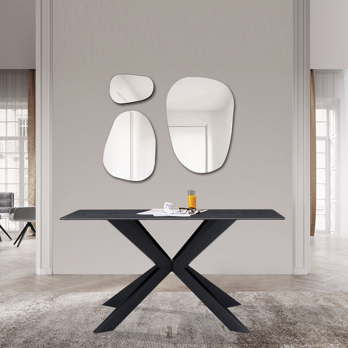 Apollo Black Dining Table CRE04