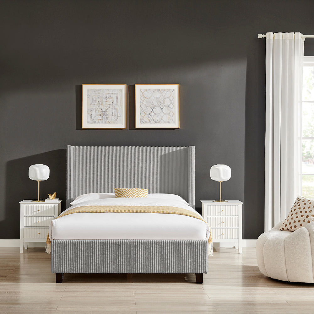 GEMINI Bedstead  Grey