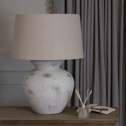 Downton Antique White Lamp