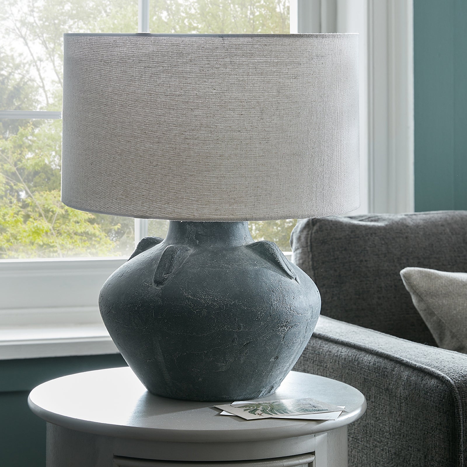 Amalfi Grey Lekanis Lamp