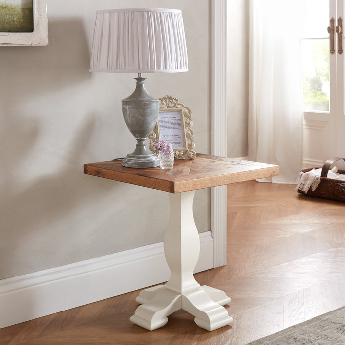 Belgrave Coffee lamp table two tone