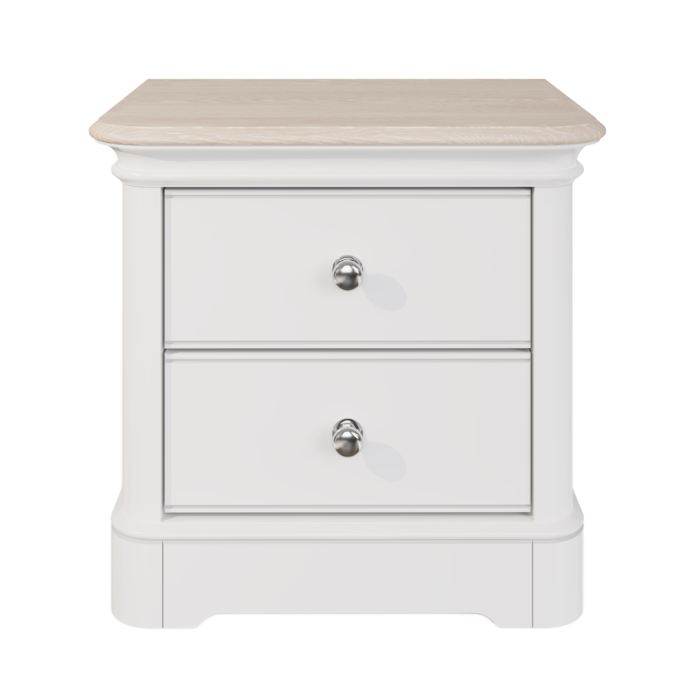 Chartwell Wide 2 Drawer Bedside