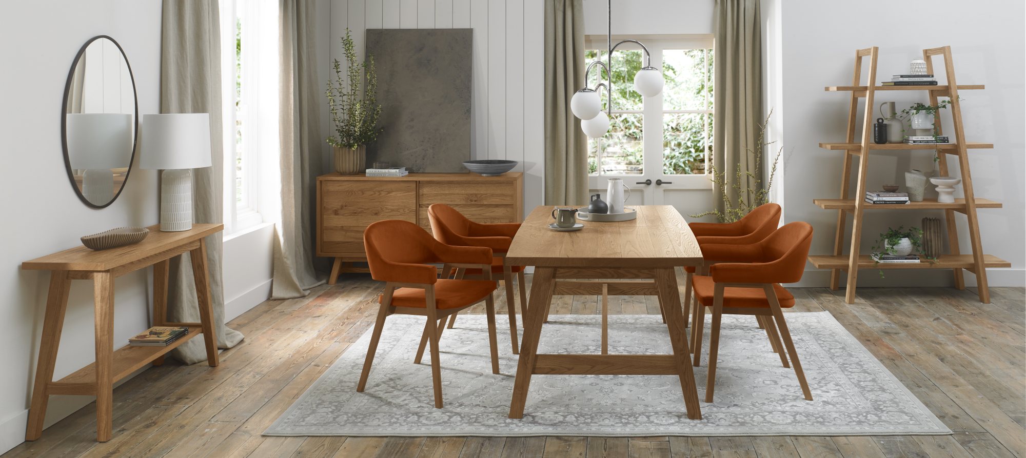 Camden Oak Wide Sideboard