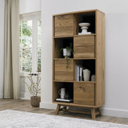 Camden Oak Display Cabinet