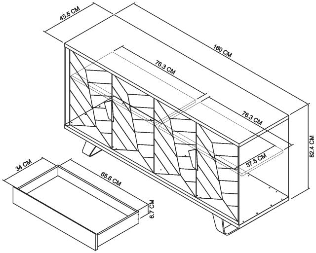 Emerson Large Sideboard