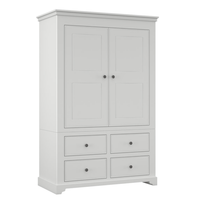 Inspiration Painted 2 Door/4 Drawer Wardrobe