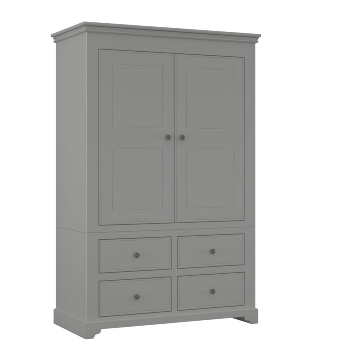 Inspiration Painted 2 Door/4 Drawer Wardrobe