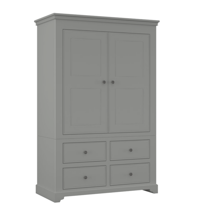 Inspiration Painted 2 Door/4 Drawer Wardrobe