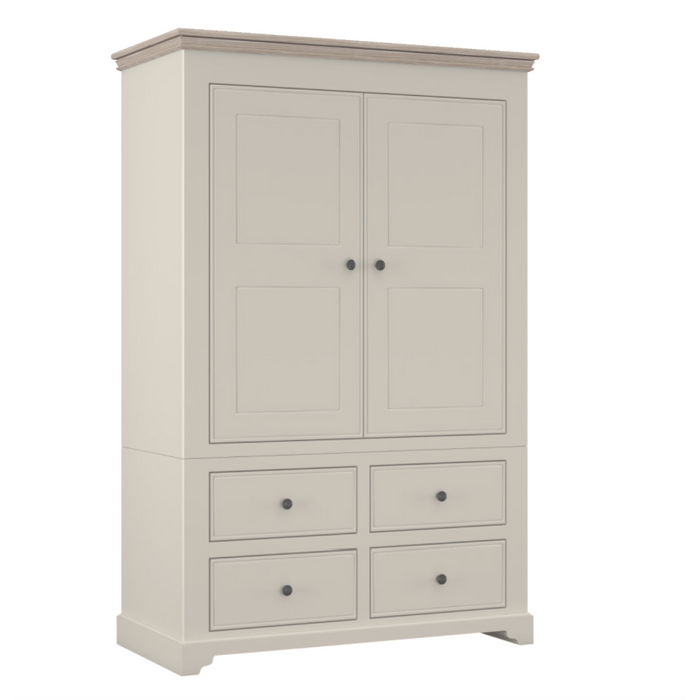 Inspiration Painted 2 Door/4 Drawer Wardrobe