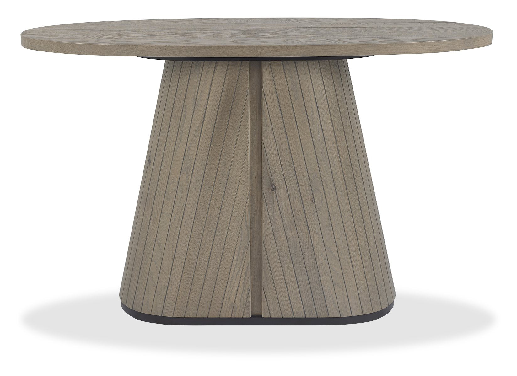 Vega Grey Oiled Oak & Peppercorn Cosole table