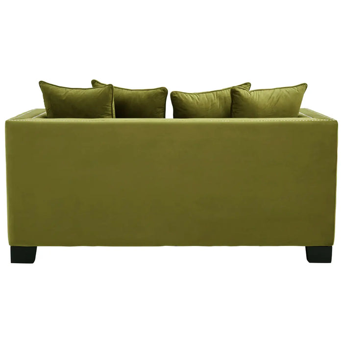 Sofia 2 Seat Moss Velvet Sofa