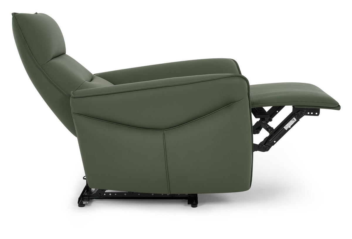 Enzo - Power Recliner Armchair in Green !! New In !!