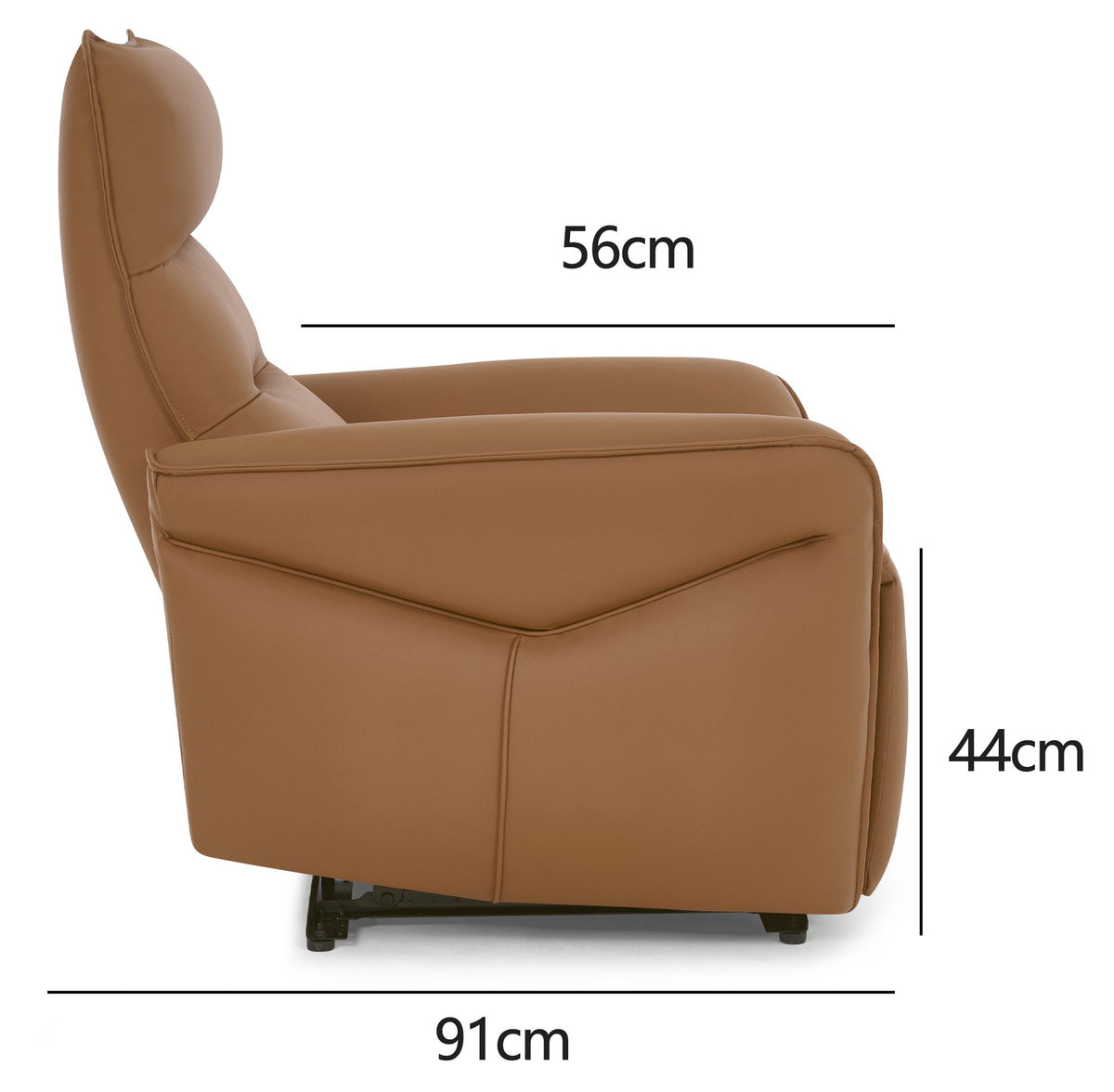 Enzo - Power Recliner Armchair in Tan !!New In !!