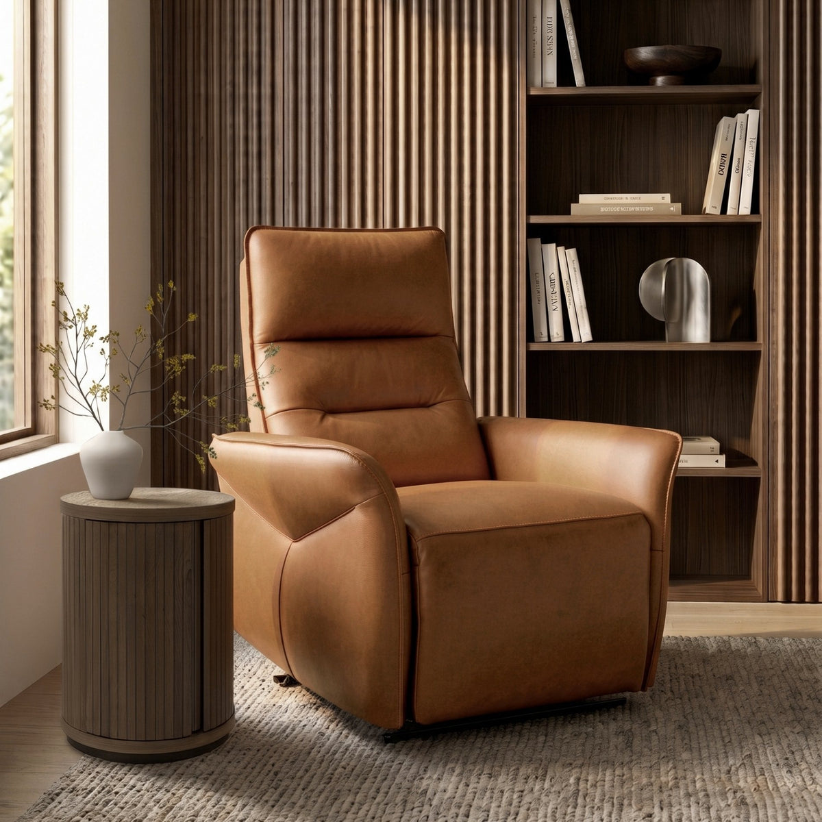 Enzo - Power Recliner Armchair in Tan !!New In !!