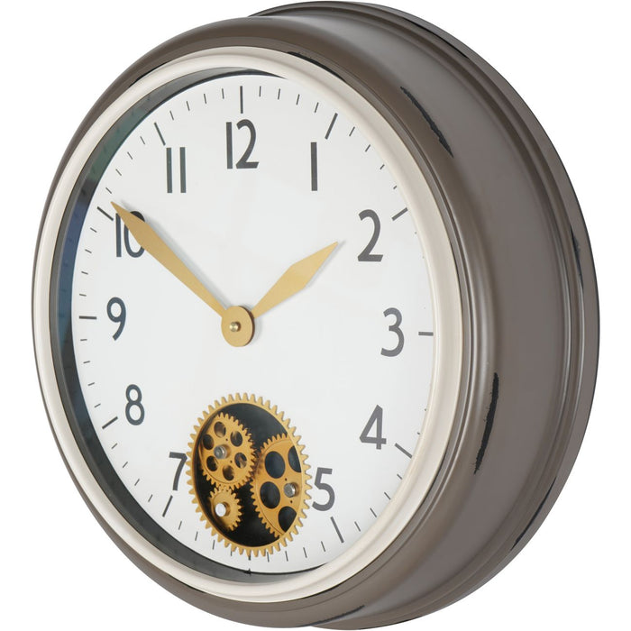 Flow Dial Grey Clock 45cm