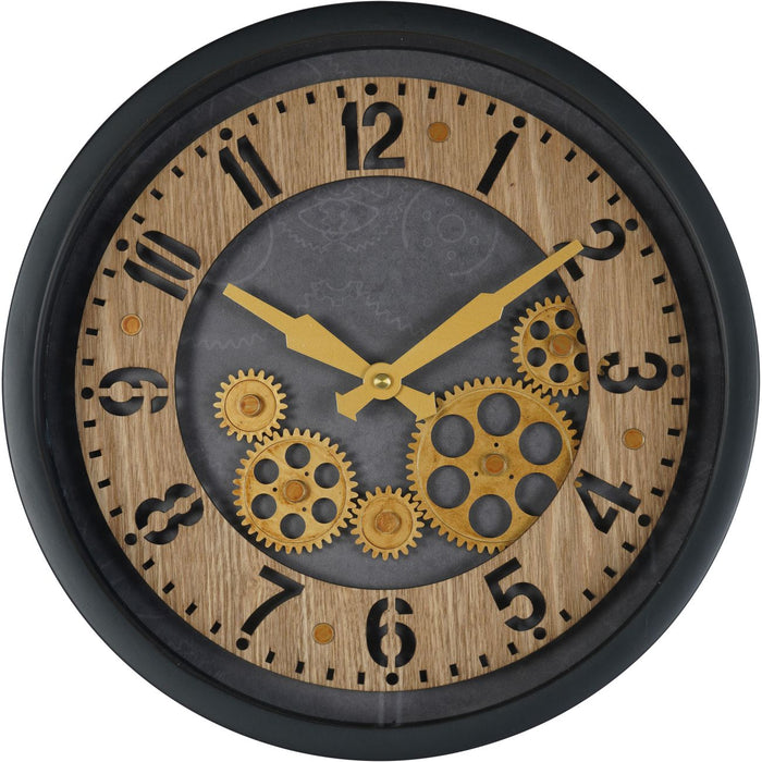 Palladium Mini Dials Clock Black 32.8cm