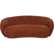 Waverley Curved Sofa Terracotta