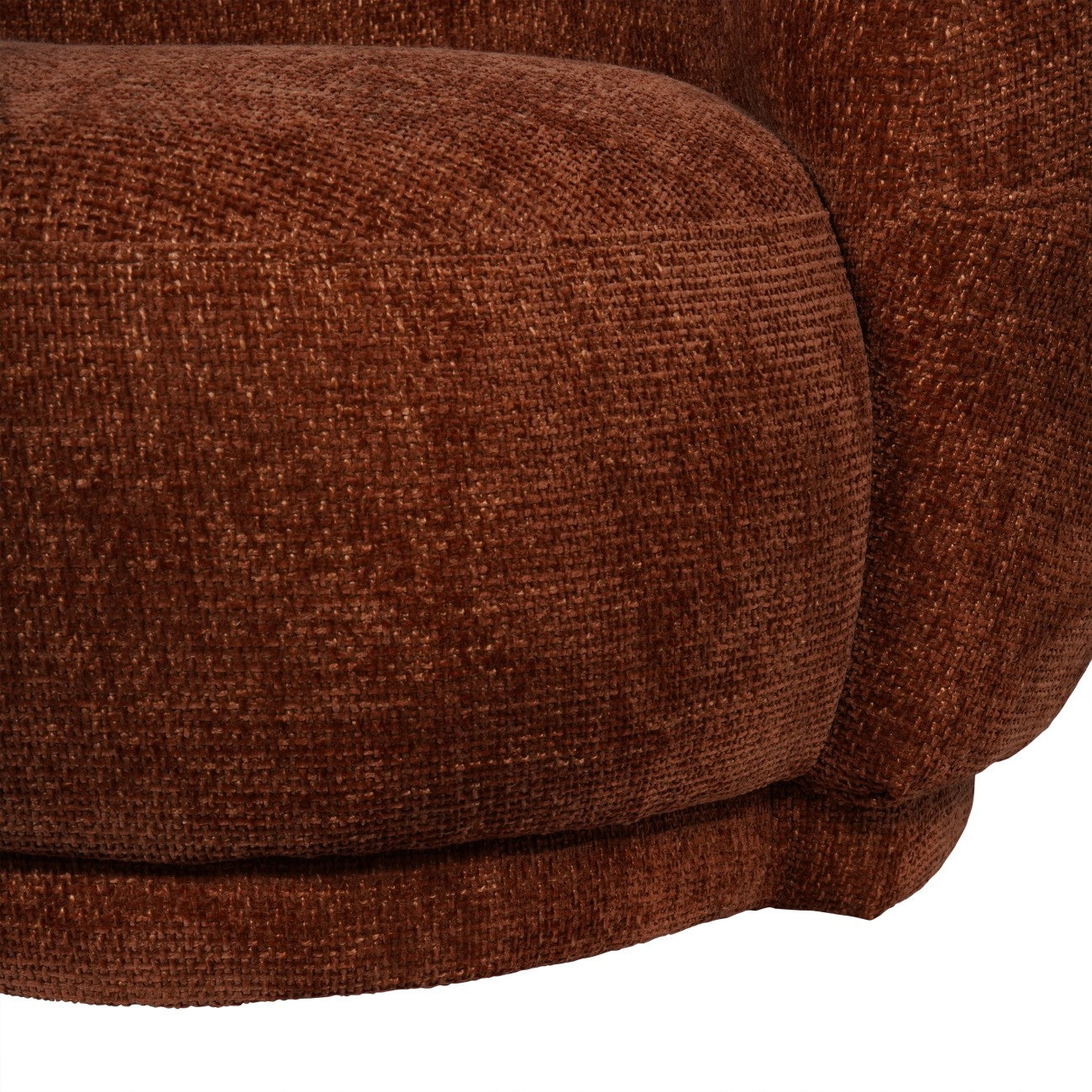 Waverley Curved Sofa Terracotta