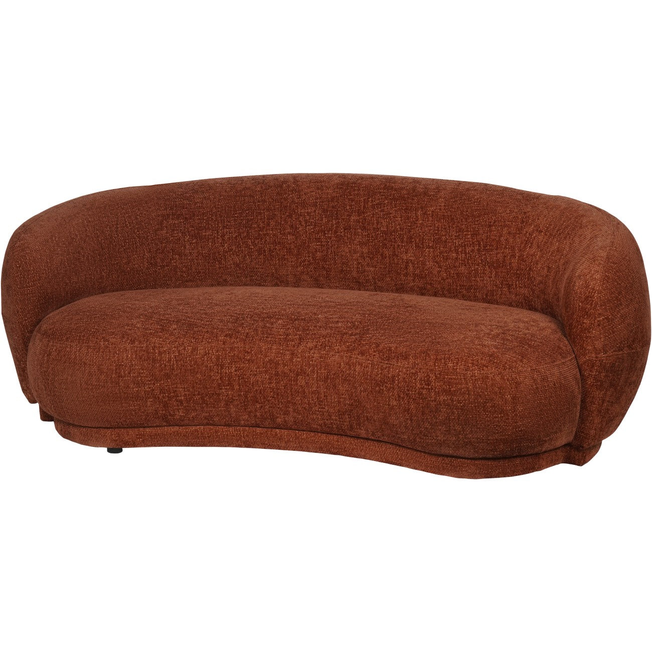 Waverley Curved Sofa Terracotta