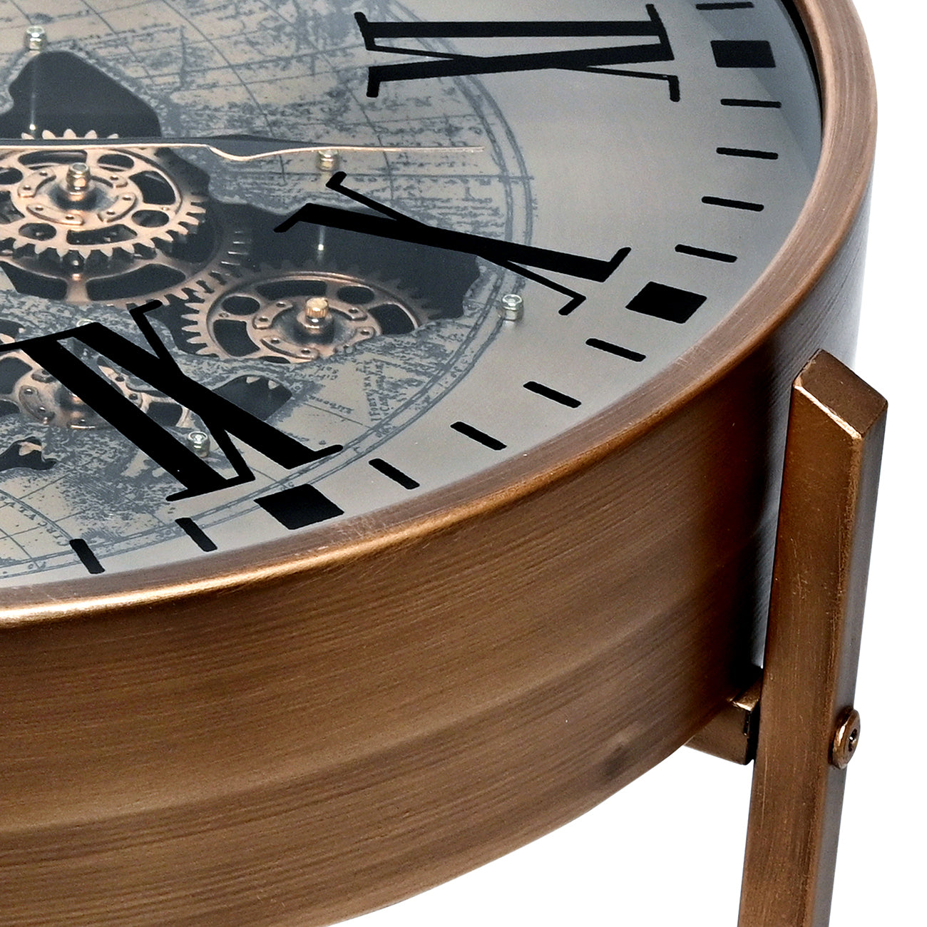 Atlas Moving Cogs Side Table 50cm