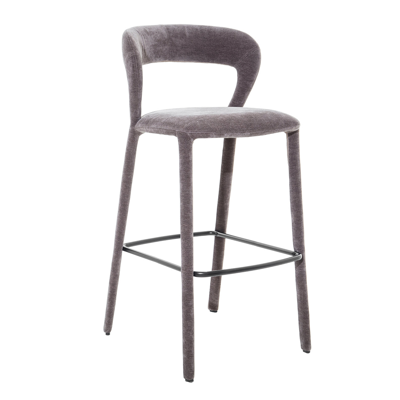 Cruise Upholstered Bar Stool Grey