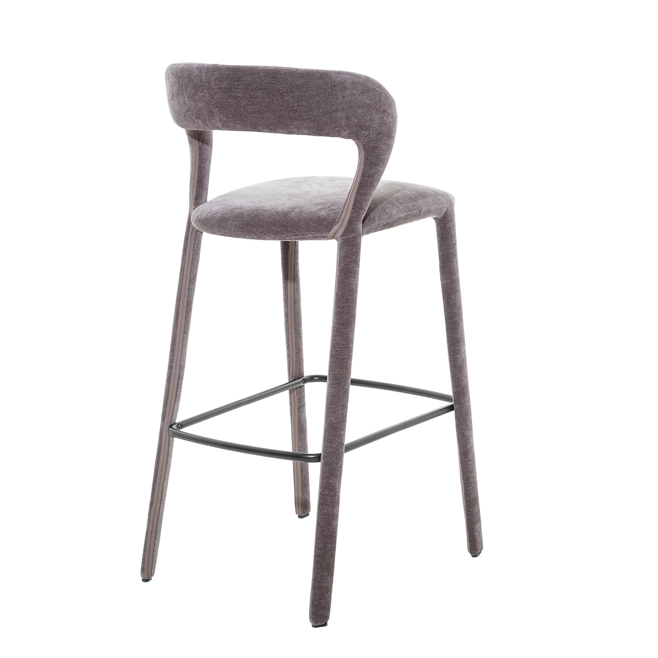 Cruise Upholstered Bar Stool Grey