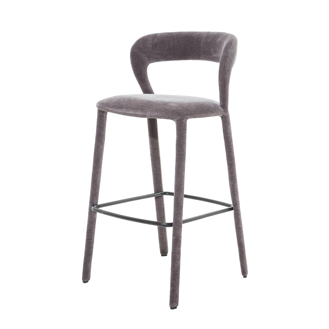 Cruise Upholstered Bar Stool Grey