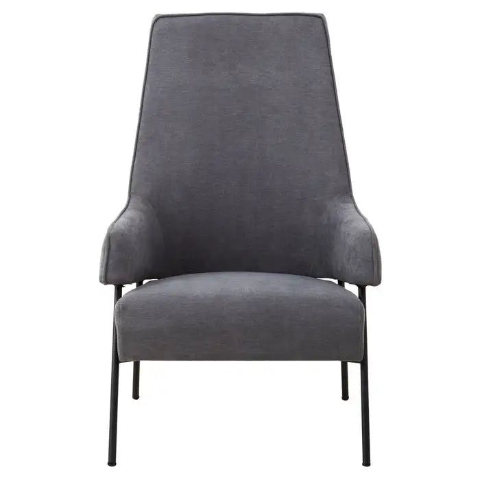 Henia Ash Velvet Chair
