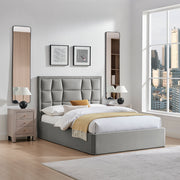 Carmen Storage Bed silver New!!