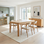 G-PLAN MADDISON 160CM-210CM EXTENDING DINING TABLE AND ISABELLE CHAIRS OPTIONS