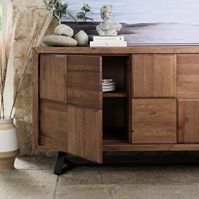 Rustic Soho 3 door sideboard