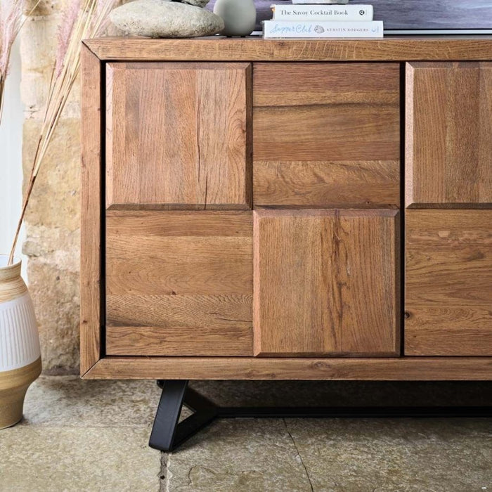 Rustic Soho 3 door sideboard